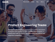 Tablet Screenshot of novoda.com